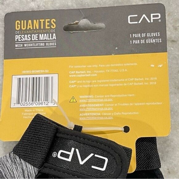 CAP Mesh Weightlifting Gloves Women’s Small NWT - Picture 4 of 4